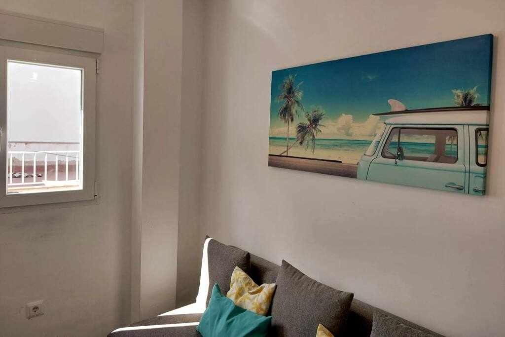 Bonito Apartamento En 2º Linea De Playa & Parking Apartment Малага Екстериор снимка